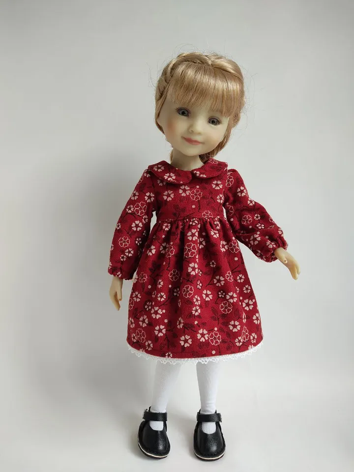 PDF sewing pattern for Ruby Red Fashion Friends dolls.