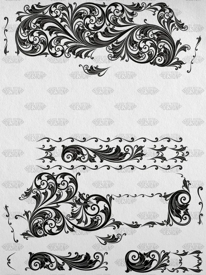 VECTOR DESIGN Marlin 3030, model 336 Scrollwork