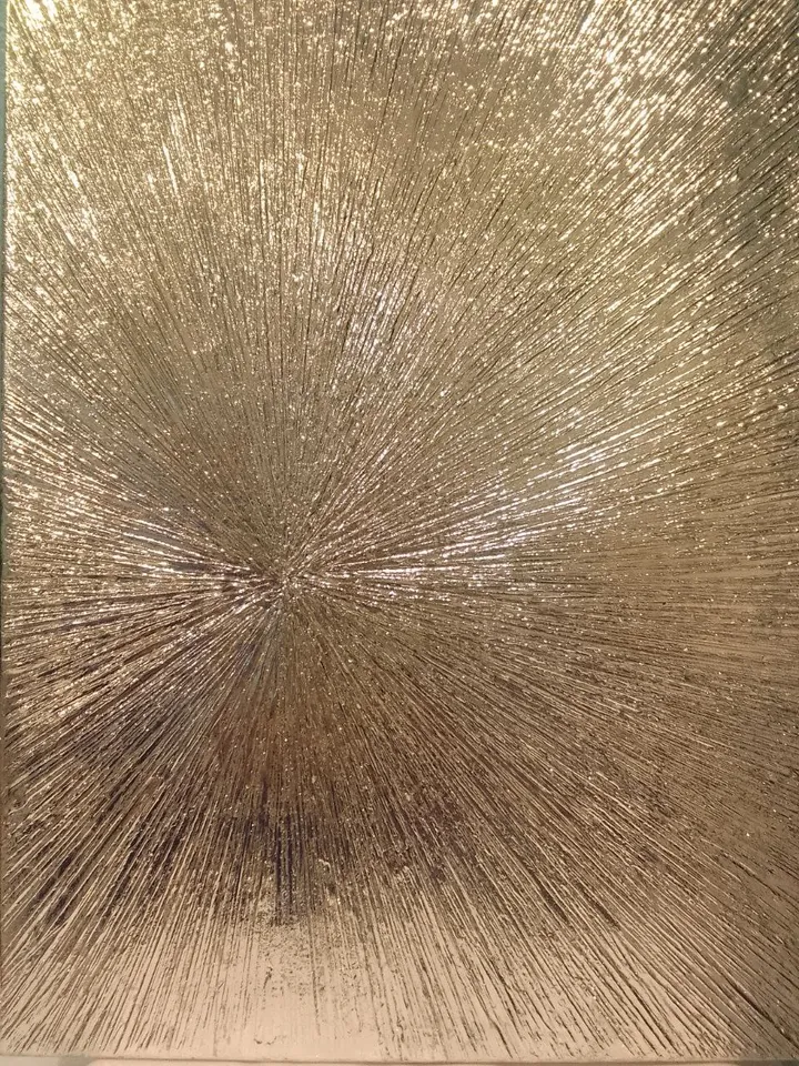 painting “Silver Rays”