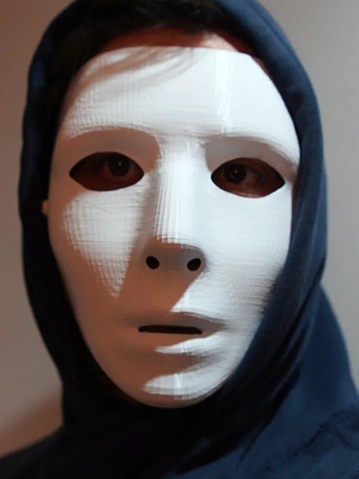 Joey Jordison Slipknot Blank Mask White Caesar 1983 1986 Joey Jordison Slipknot Blank mask