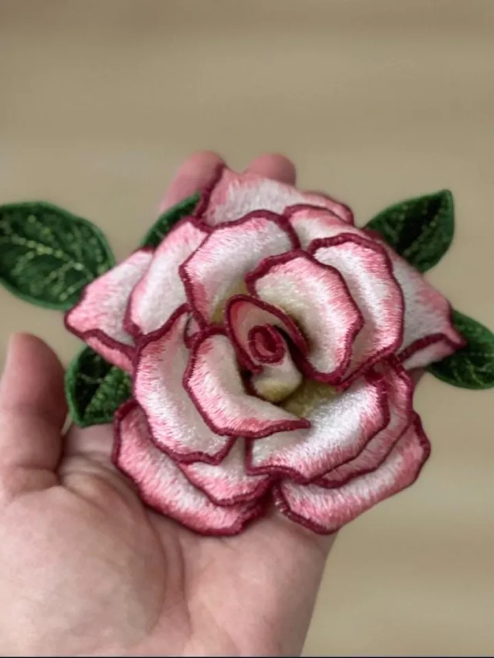 Set of flowers Brooch FSL (40% discount) Machine embroidery design Digital embroidery pattern Free standing lace flower file