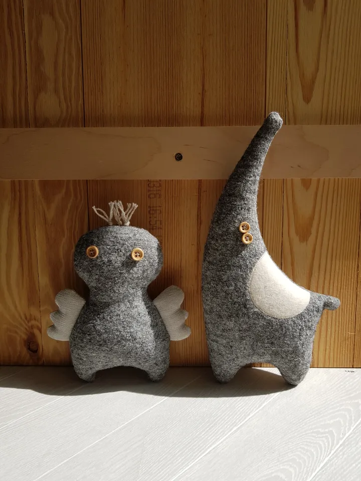 Angel sewing pattern PDF, digital tutorial in english, christmas toy sewing diy