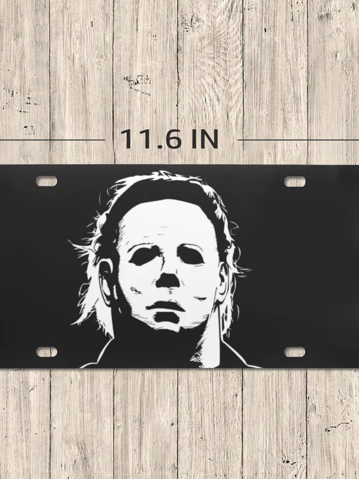 Michael Myers License Plate