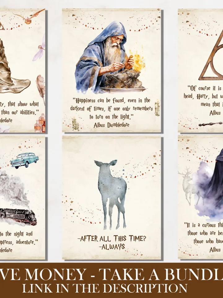 Wizarding World Poster; Wizard printable Wall art; Magic School nursery; Wizarding World Quotes; Wizard Poster; Wizard Print; Wizard Decor