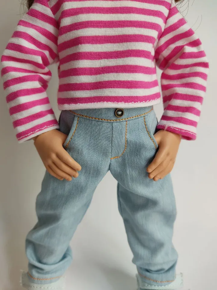 Pdf sewing pattern for Paola Reina dolls.