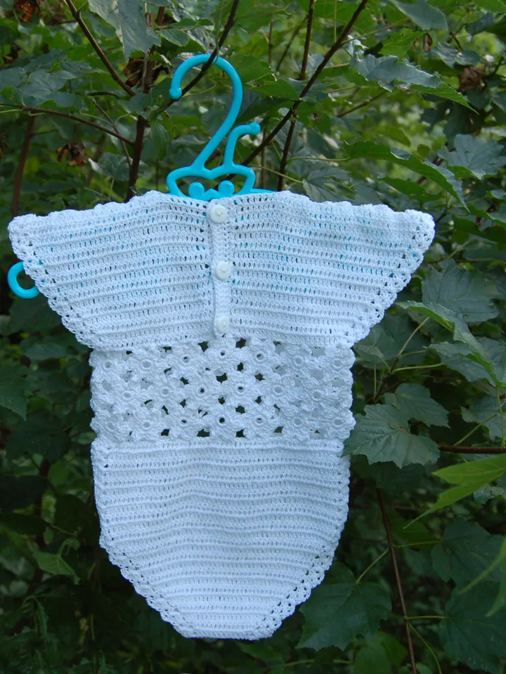 Crochet Baby Romper Pattern, crochet lace baby Jumpsuit Pattern, Crochet Newborn Romper, baby gift, birthday gift, crochet baby clothes, Easy Crochet, crochet Baby pants, PDF file in English