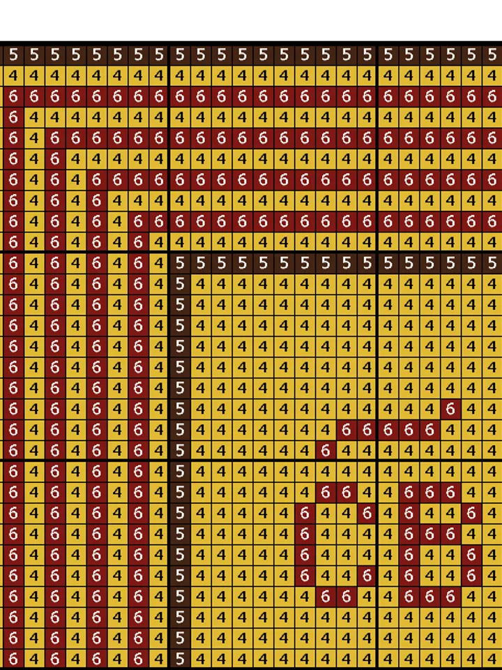 Cross Stitch Pattern Icon St. Valentine Digital Download PDF