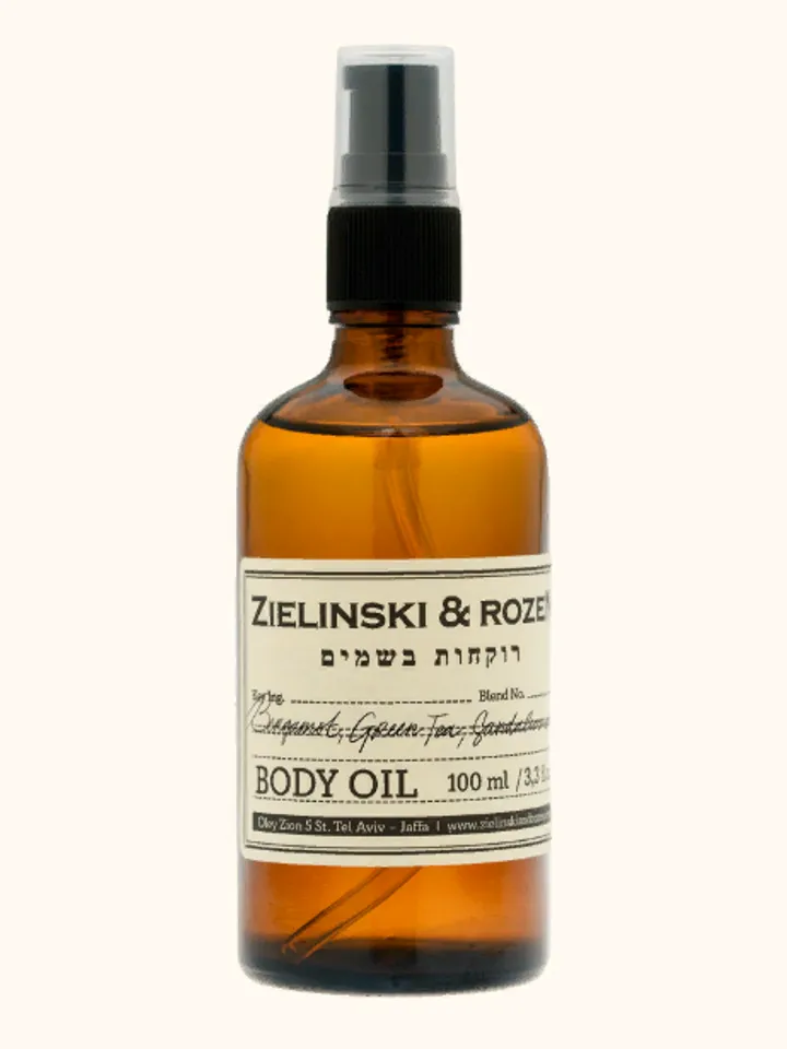 Body oil Bergamot, Green Tea, Sandalwood (100ml/3.38oz) Original Israel
