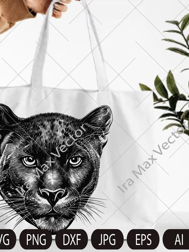 Panther svg, Panther face SVG, Panther Head Svg, Panther Svg,Panther Mascot SVG, Panther print, Panther Png, Panther Clipart, Panther Files
