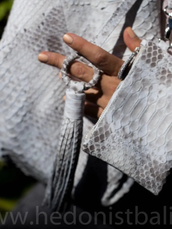 Big Soft Hobo Genuine Python Skin Classy Bag | Exotic Leather Bag | Soft Hobo Snakeprint Bag | Sport Bag | Python Casual Bag | Summer Bag