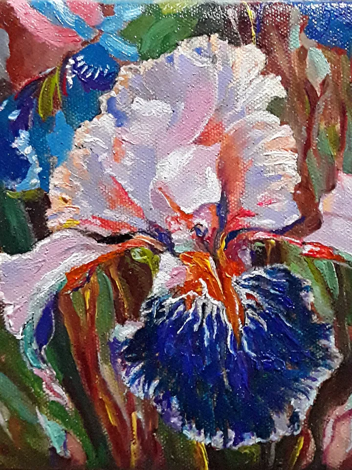 Cycle of miniatures Women - flowers
