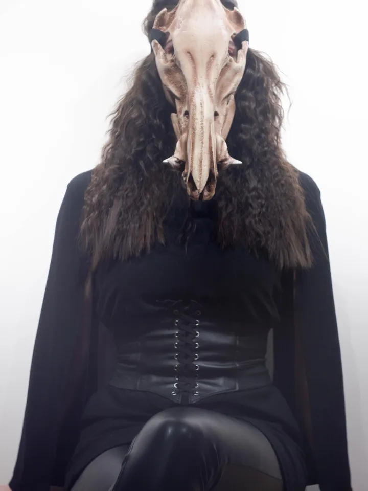 Boar Skull Mask | animal skull mask | Viking skull Mask | resin skull mask | cosplay face mask | halloween scary mask | creepy mask
