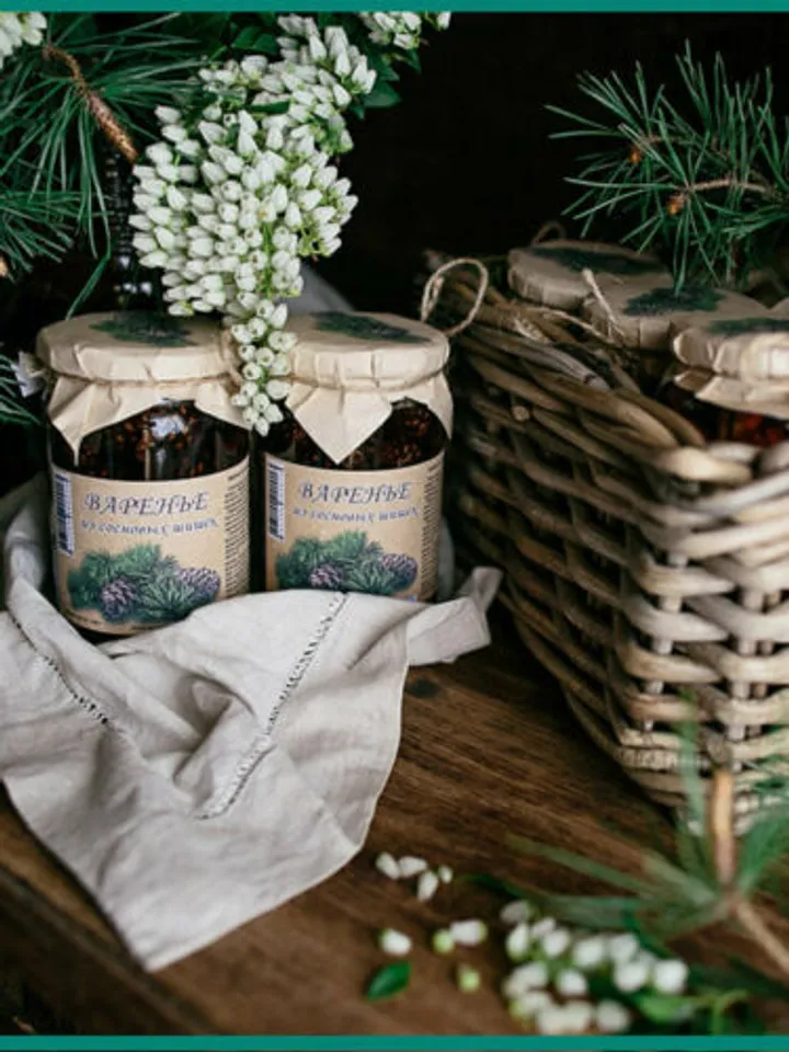 Pine cone jam, 480 g