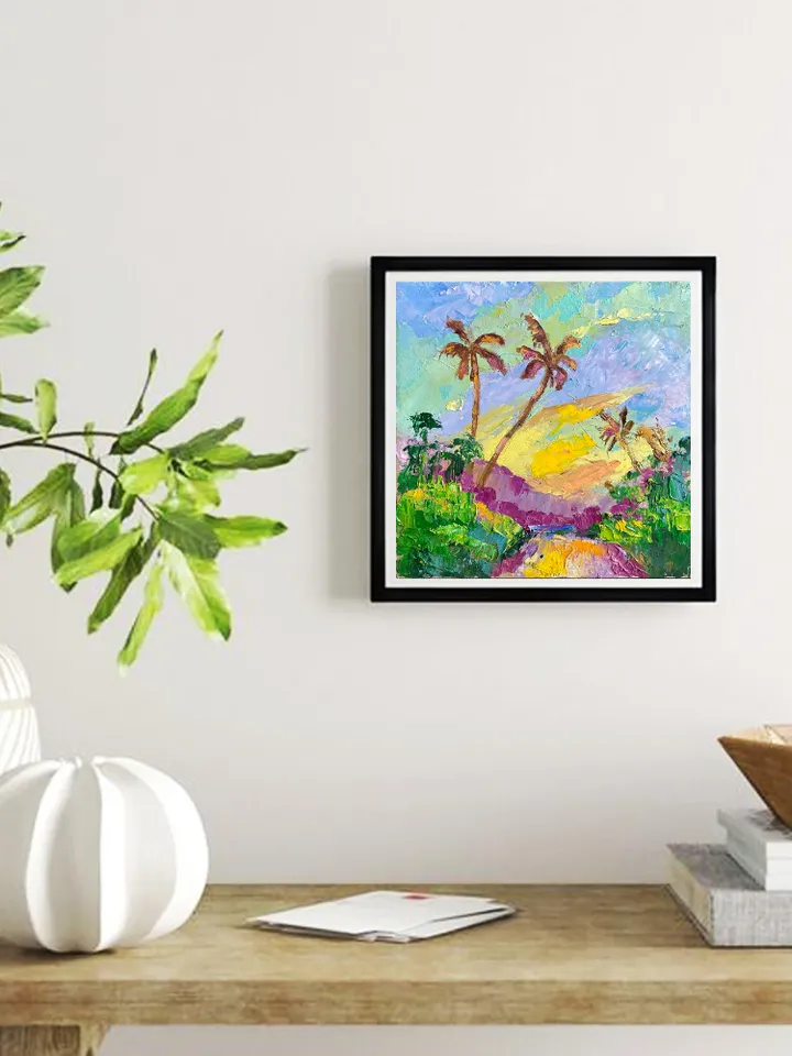 Landscape Original Oil Painting Hawaii Kauai painting