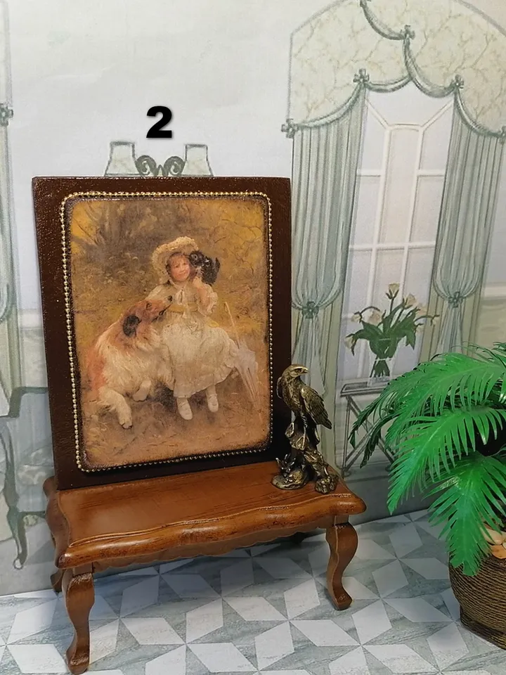 Panel for a dollhouse. Dollhouse.1:12 scale.