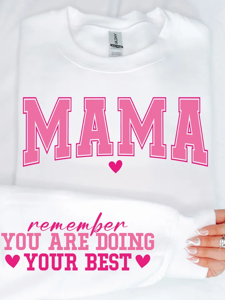 Retro mama svg png, sublimation design, moms motivational png positivity png, cut file for cricut, sleeve design svg, positive quote png