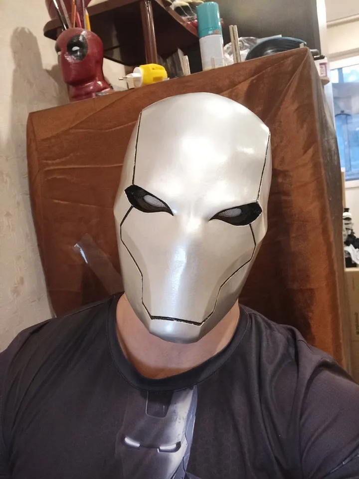 Red Hood Mask / Red Hood Helmet / Red Hood cosplay