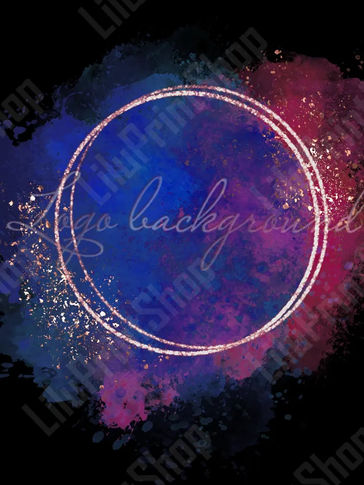 Blue & red Watercolor logo png Logo Background Png Watercolor blue logo design Red blue and gold logo design Confetti logo Blue red logo png
