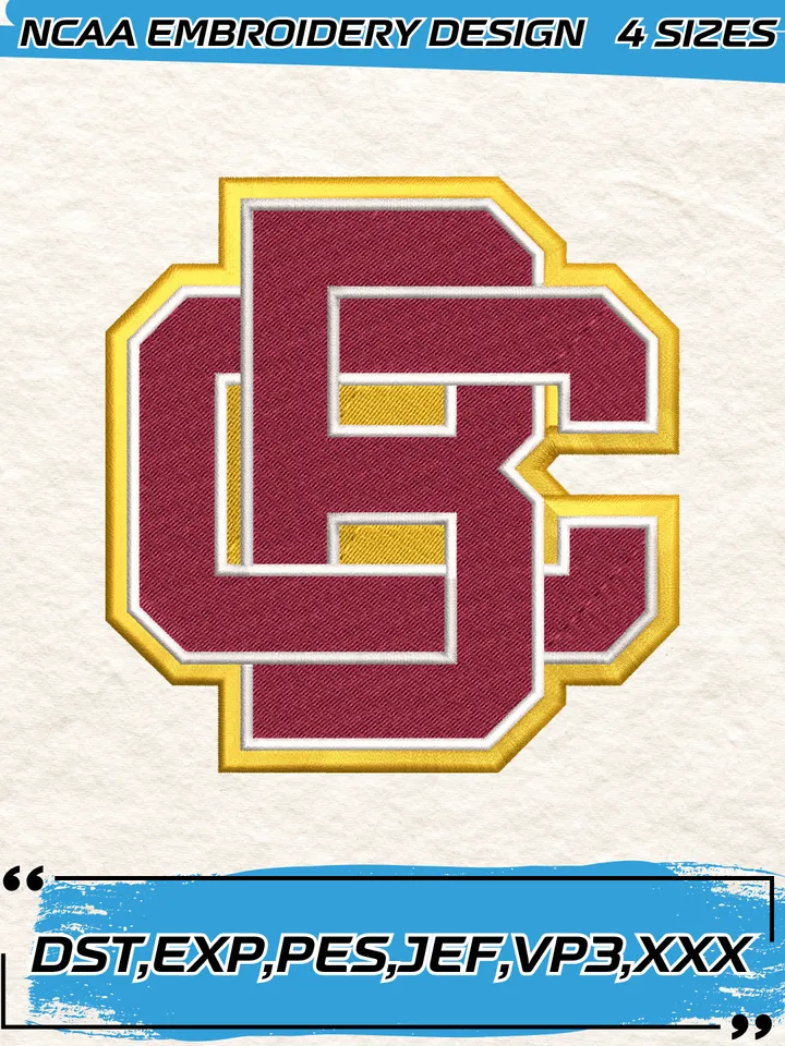 Bethune-Cookman Wildcats Logos Embroidery Design,NCAA Logo Embroidery Design,Machine Embroidery Design File,4 Sizes, Digital Download