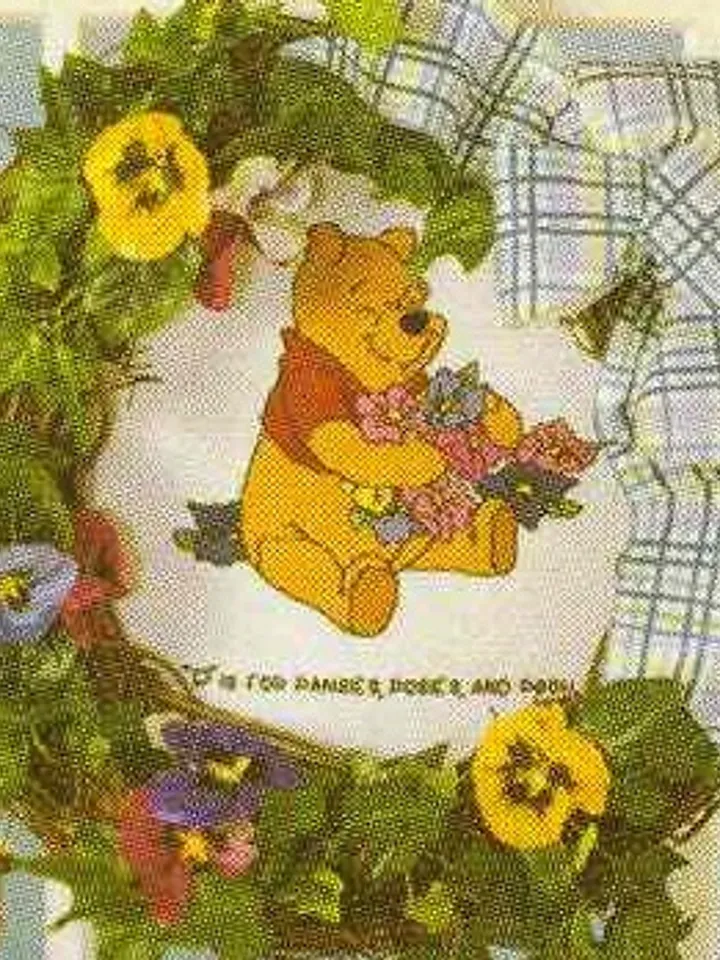 Winnie Pooh and Friends Cross Stitch Pattern Digital Download PDF