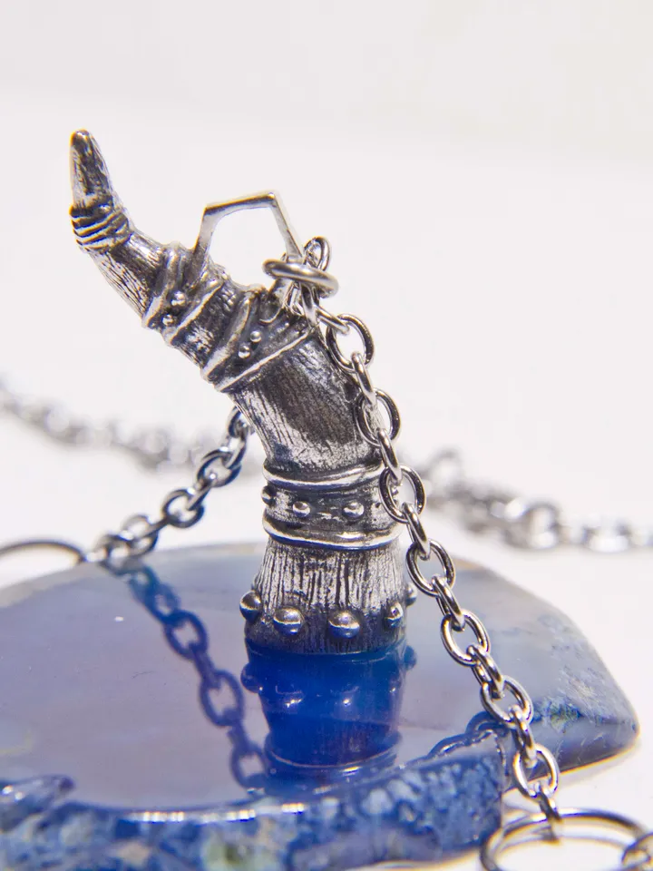 Amulet of Stendarr set (Two pendants) / Skyrim cosplay / Oblivion Morrowind necklace / GeekJewelryManWorkshop