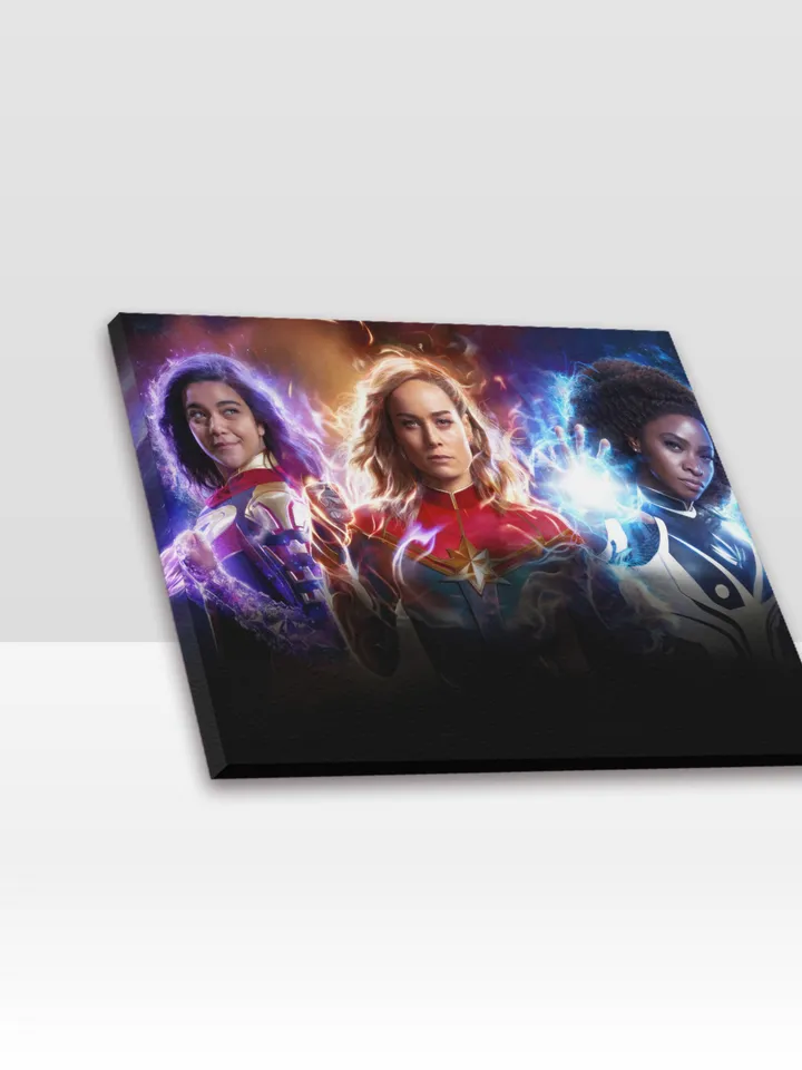 The Marvels Frame Canvas Print