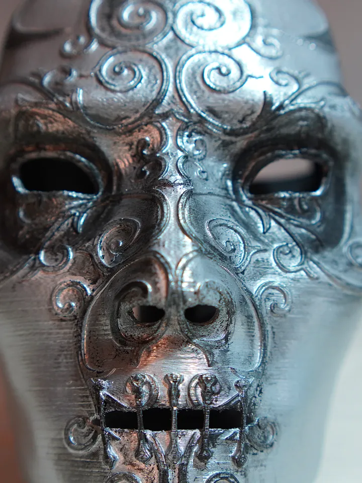 Death Eaters mask from Harry Potter Bellatrix Lestrange Death Eaters mask Harry Potter