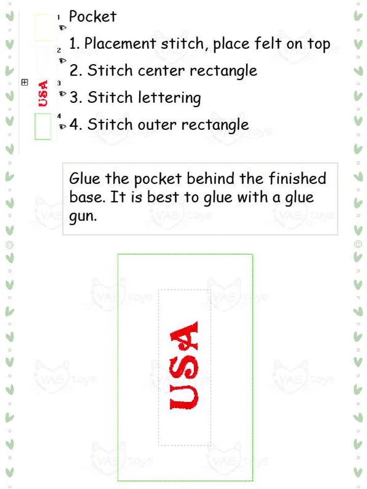 Digital Countries Brazil Embroidery - Baby Shower Gift - DIY Project