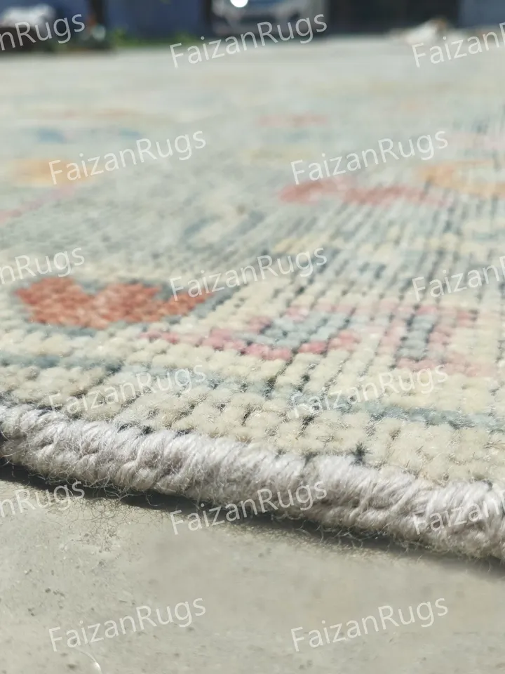 10X14 Gray Oushak rug muted multi size 8x10/9x12/10x14 Hand-knotted Vintage Oushak Wool Area Rug for Living Room, Dining room. oushak rug