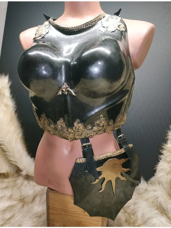 Wedding armor - Averland girl - Warhammer Fantasy Battles - cosplay armor - larp