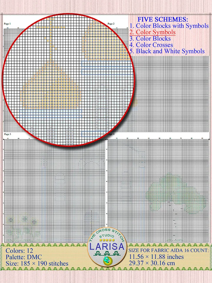 Orthodox Church Cross Stitch Pattern | Eastern Orthodox Church
