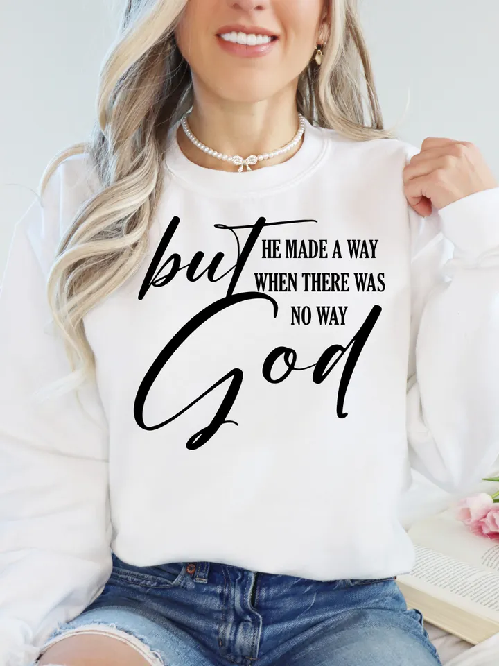 BUT GOD He makes a WAY Easter Svg and Png, Faith Based Design, Christian Png, Mother's Day, Minimalist Design, Trendy Christian cut file