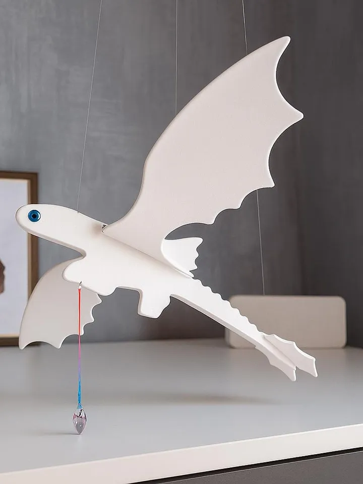 Wooden Flying Dragon β Handcrafted Balancing Toy for Kids and Adults | Unique Fantasy Gift & Hanging Decor for Home or Nursery