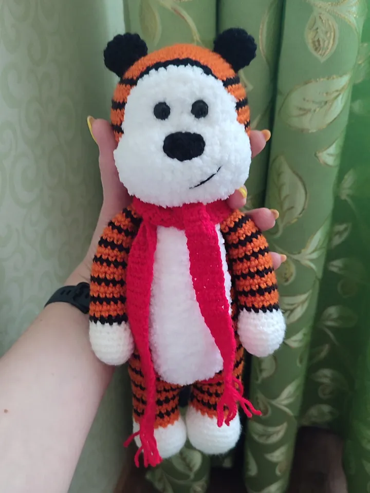 Hobbes Tiger toy