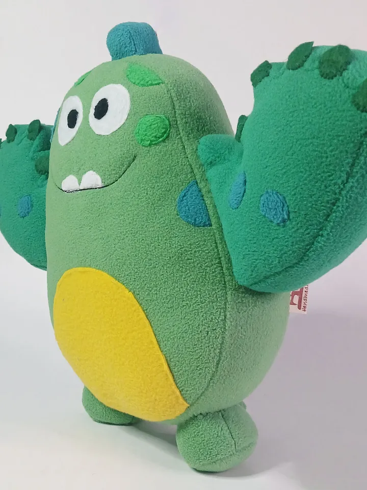 Hugo plush toy from "Simple song" cartoon