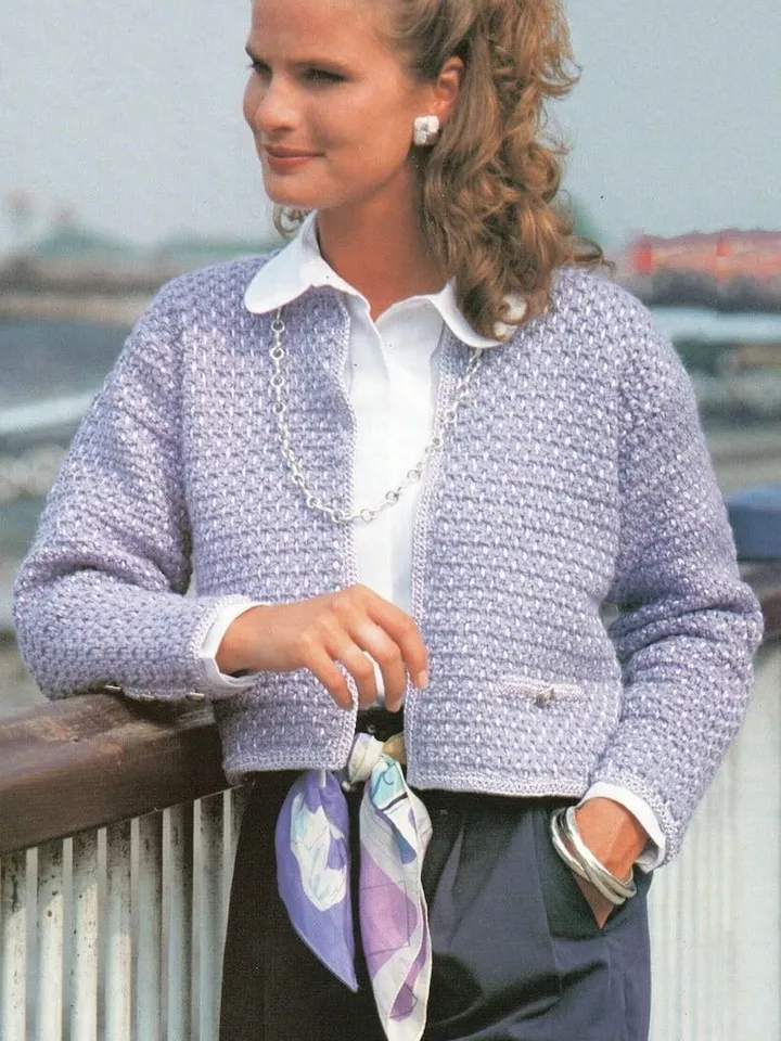 Crochet cardigan, cardigan pattern, crochet jacket, crochet pattern womens PDF