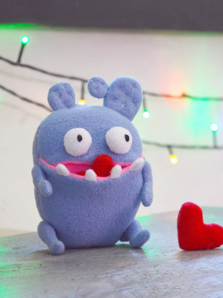 Fleece Plush Cactus PDF Pattern β Soft Toy with Heart & Spikes