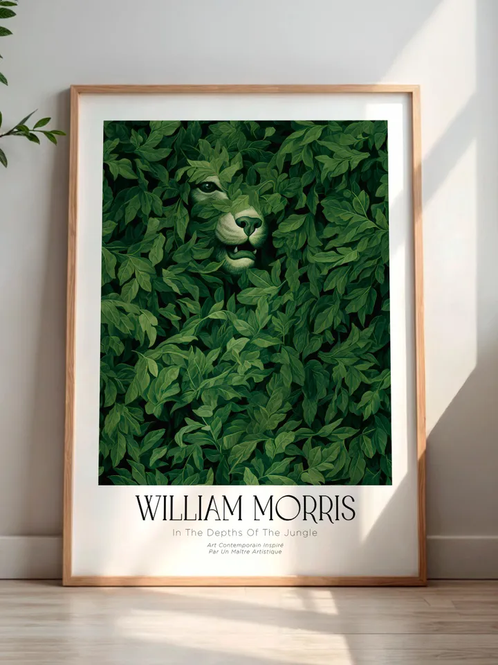 William Morris Wall Art, Vintage Botanical Print, Floral Poster Arts Decor, Digital Download, William Morris Print Digital Download AA4