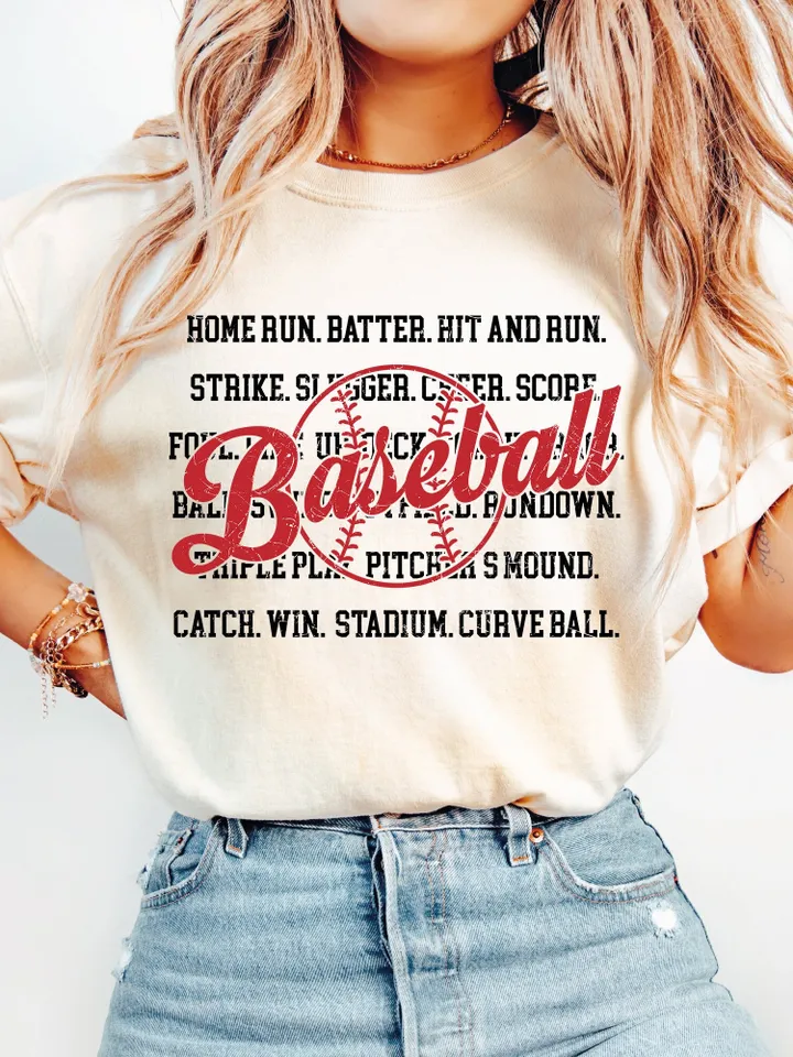 Baseball SVG, Baseball Typography Word Customizable PNG, Baseball Lover Gift, Baseball Shirt Svg, Baseball Season Svg, Baseball Mom Png