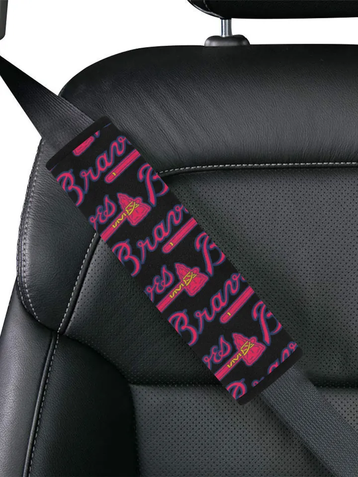 Atlanta Braves Car Seat Belt Cover