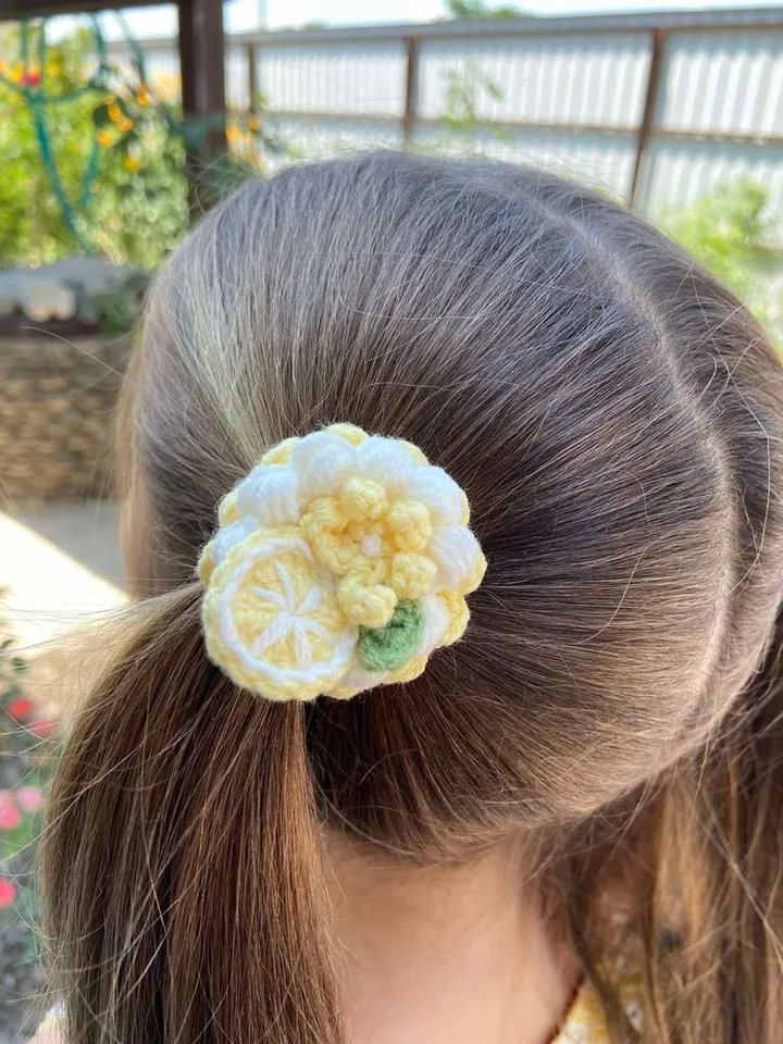 Hair accessories,hairrubber band for girl ,hand woven scrunchy,pretty haircut,