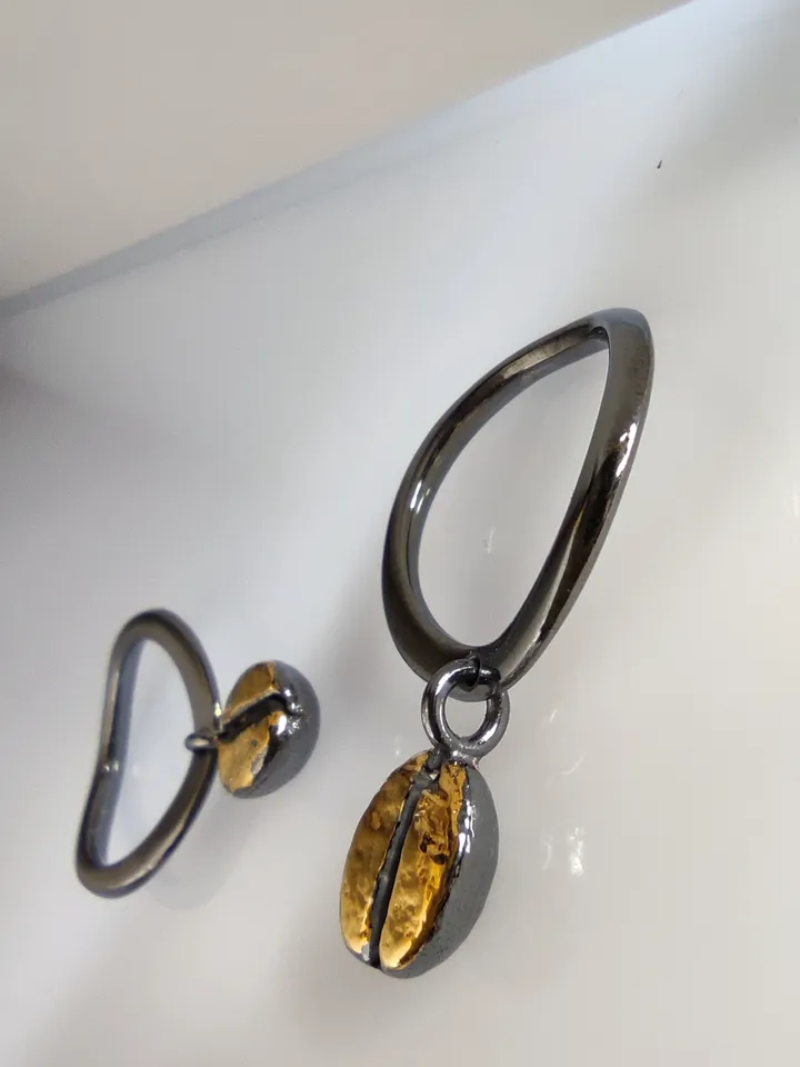 Gift for a coffee lover - Coffeeman ring