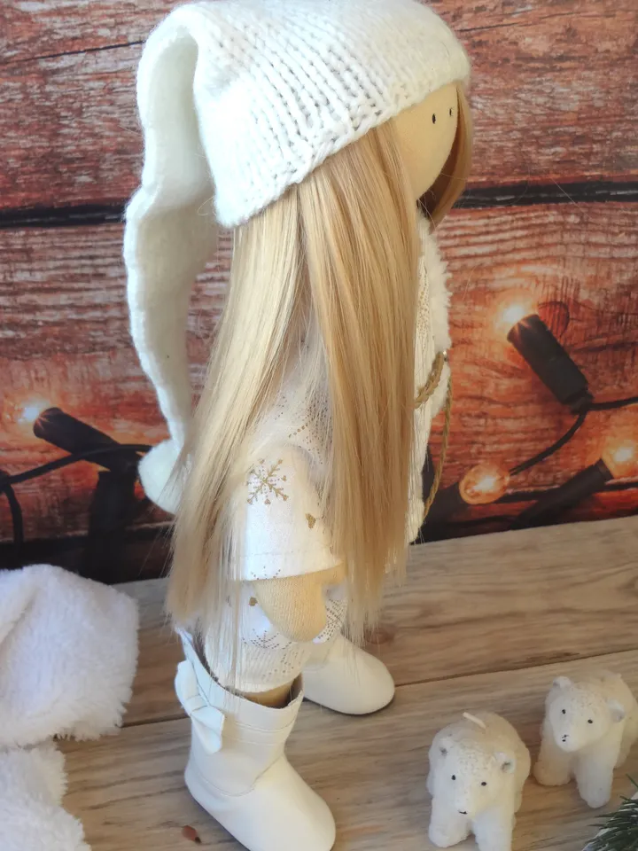 Angel doll pattern pdf - Christmas doll pattern - Rag doll sewing pattern -12 inch rag doll pattern, Christmas gift idea
