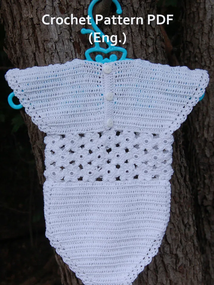 Crochet Baby Romper Pattern, crochet lace baby Jumpsuit Pattern, Crochet Newborn Romper, baby gift, birthday gift, crochet baby clothes, Easy Crochet, crochet Baby pants, PDF file in English