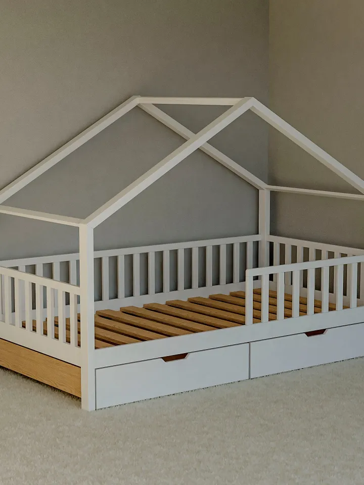Twin Bed Plan, With Storage, PDF, DIY
