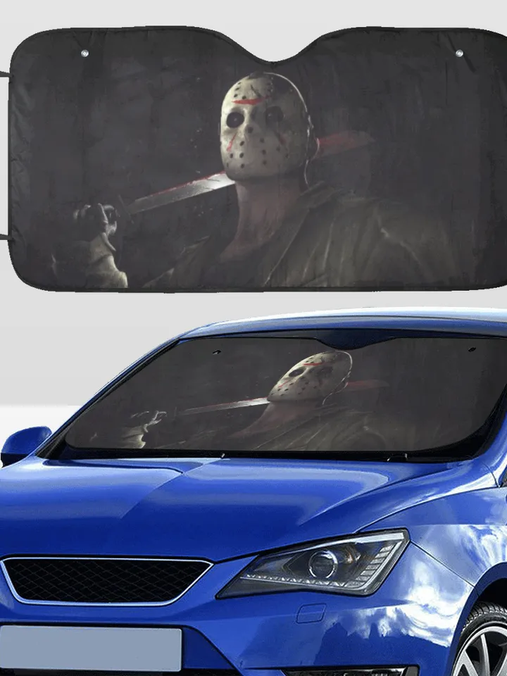 Jason Friday the 13th Car SunShade