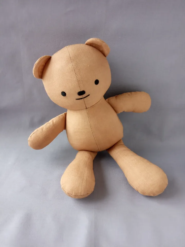 Stuffed Bear Easy Sewing Pattern (2 sizes)