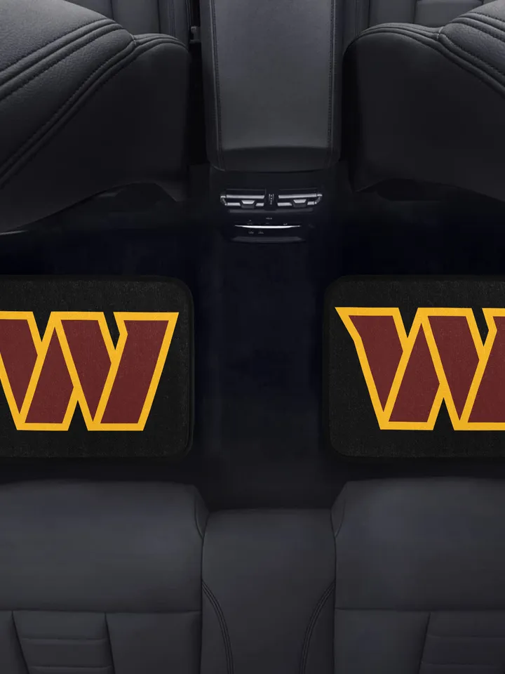 Washington Commanders Back Car Floor Mats Set of 2