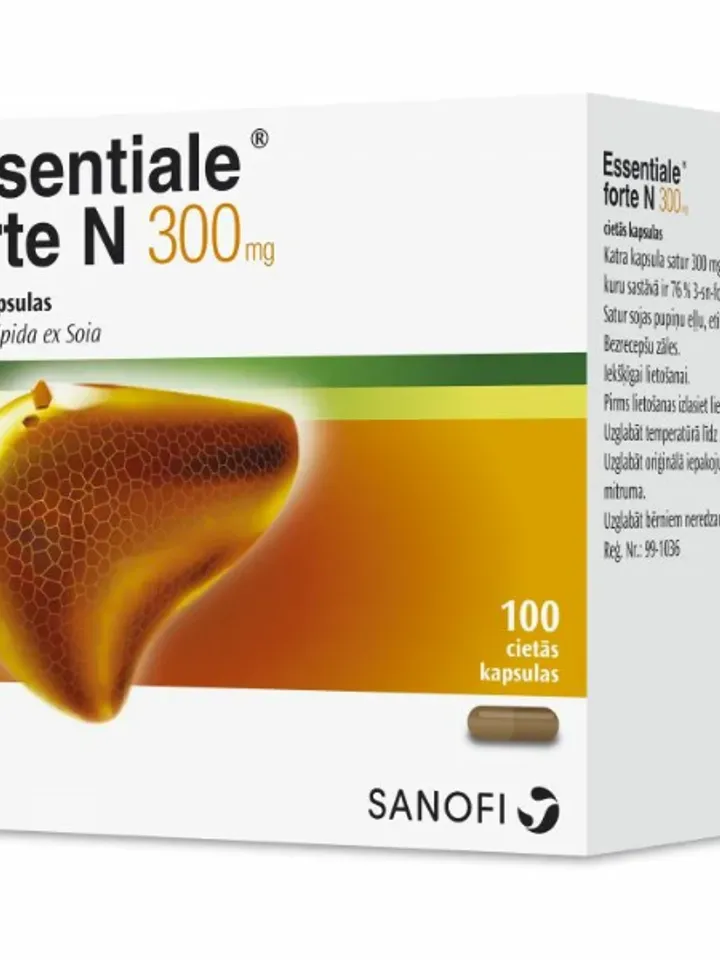 ESSENTIALE FORTE N 300 mg Liver Support Protection SANOFI 90 Capsules