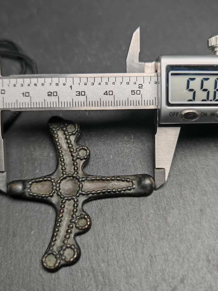 Authentic Tibetan Dragonfly Pendant,Thokcha Protection Charm, Gandhanra Antique Tibetan Buddhist Amulet,56×60mm